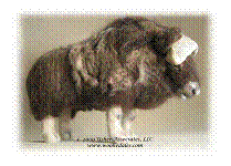 musk ox toy figure